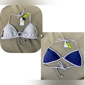 NWT Sam Edelman Reversible Bikini Top (M)